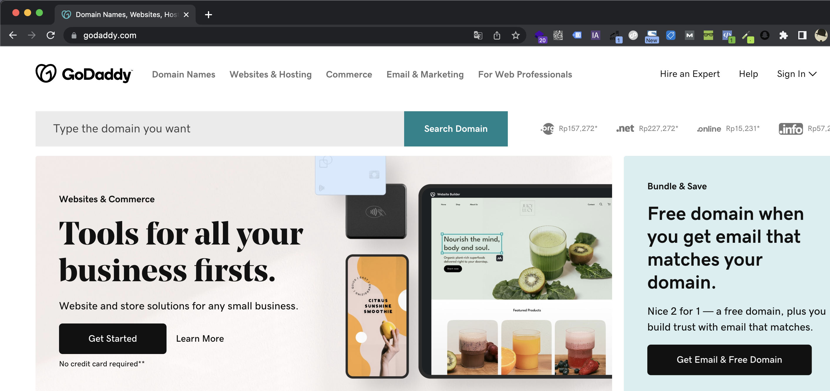 Godaddy Official Website