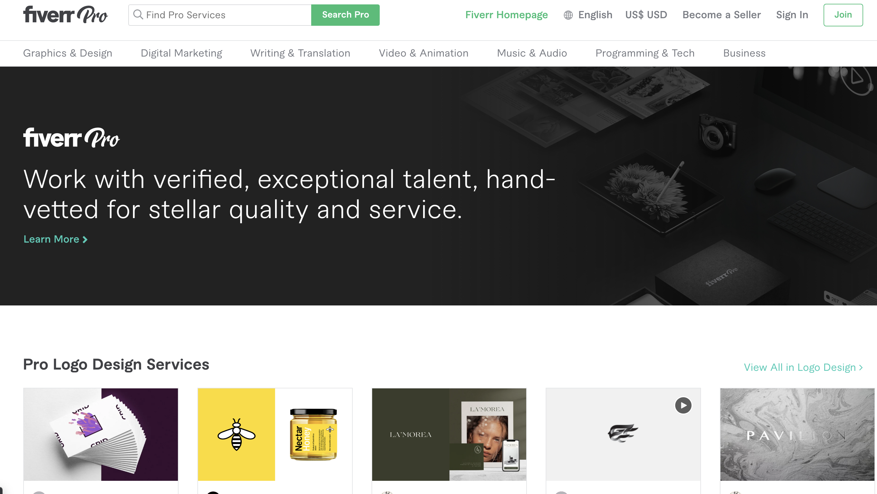 Fiverr Service Search Module